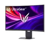 LG 37G800A-B, 36.5" UltraGear VA Curved, 1ms (GtG), 165Hz, 4000:1, 400cd/m2, 4K UHD (3840x2160), FreeSync, DAS, VRR, HDR 10, DCI-P3 95%, USB-C (PD 65W), AI, HDMI, DisplayPort, Speacers 5W x 2, Height Adjustable,Tilt, Swivel, Black