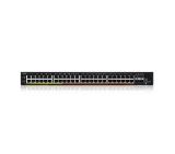 ZyXEL XMG2230-52HP, L3 Access Switch,  16x 2.5G, 32x 1G,  AC:960W PoE , DC:2400W PoE, 4 x SFP+ Uplink, incl 1 yr NebulaFlex Pro