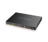 ZyXEL XMG2230-52HP, L3 Access Switch,  16x 2.5G, 32x 1G,  AC:960W PoE , DC:2400W PoE, 4 x SFP+ Uplink, incl 1 yr NebulaFlex Pro