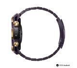 Huawei  Watch Ultimate Design Royal Gold, Long-B69, Purple ceramic bezel with 18K gold