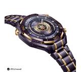 Huawei  Watch Ultimate Design Royal Gold, Long-B69, Purple ceramic bezel with 18K gold