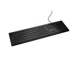 Natec Keyboard Herring US, Black, Slim