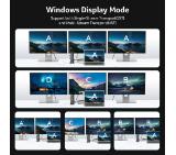 Acer Type C Universal docking station 15in1, 2 x HDMI 4K@60Hz, 1 x DP 8k@30Hz, 5 x USB A, 1 x USB C, 1 x RJ45, 1x SD /Micro SD, 1 x TF, 1 x Audio  3.5mm jack, Windows, ChromeOS, macOS, Gray