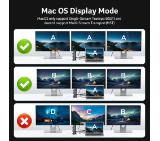 Acer Type C Universal docking station 15in1, 2 x HDMI 4K@60Hz, 1 x DP 8k@30Hz, 5 x USB A, 1 x USB C, 1 x RJ45, 1x SD /Micro SD, 1 x TF, 1 x Audio  3.5mm jack, Windows, ChromeOS, macOS, Gray