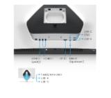 BenQ MOBIUZ EX321UX, 31,5", Mini LED, IPS, 3840x2160 4K UHD, 144Hz, 1ms, HDR 1000, FreeSync Premier Pro, B.I.+ Gen2, 700 nits, 99% Adobe RGB, 99% P3, 3x HDMI (v2.1), DP (v2.1), USB C PD 65W, USB Hub, Color Shuttle, Height Adj. 100mm, VESA 100, 7.2 kg