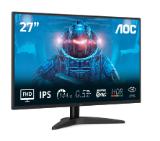 AOC 27B36X, 27" IPS WLED, 1920x1080@144Hz, 4ms GtG, 0.5ms MPRT, 300cd m/2, 1500:1, DCR 20M:1, Adaptive Sync, FlickerFree, Low Blue Light, Tilt, HDMI, DP