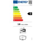 AOC 27B36X, 27" IPS WLED, 1920x1080@144Hz, 4ms GtG, 0.5ms MPRT, 300cd m/2, 1500:1, DCR 20M:1, Adaptive Sync, FlickerFree, Low Blue Light, Tilt, HDMI, DP