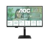 AOC Q27P4U, 27" IPS WLED, 2560x1440@120Hz, 4ms GtG, 350cd m2, 1500:1, DCR 50M:1, Adaptive Sync, FlickerFree, Anti Blue Light, 2Wx2, Tilt, Height Adjust, Pivot, Swivel, 2xHDMI, DP, USB hub