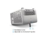 BenQ TK705STi Home Entertainment Projector, 4K UHD (3840x2160), 3000 ANSI lumens, 0.8 Throw Ratio, Auto Vertical Keystone, CinematicColor, Bluetooth 5.2, HDMI x2, USB-A, USB-C (PD 30W), 2x8W Speaker, OS Google TV, SmartRemote App, 3.8kg, Silver