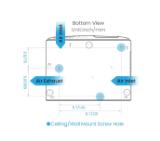 BenQ TK710STi DLP, 4K UHD (3840x2160), HDR, Ultra-fast 4ms, 10K:1, 3200 AL, 1.2x Zoom, Keystone 3D, Console Gaming, 2xHDMI, USB, RS232, Speaker 5W, eARC, Dolby Atmos, Audio out, 28dB (Eco), White