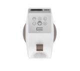 BenQ GV32 Portable Ceiling Projector, 1080P (1920x1080), 100K:1, 500 ANSI Lumens, 1.2X, Auto Keystone, HDMI (ARC 5.1 channel), USB-C (w/DP PD), USB, BT 5.0,  2x4W Speakers + 10W Woofer, Google TV, SmartRemote App, WiFi, 1.6kg, White