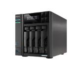 Asustor Lockerstor AS6704T, 4 Bay NAS, Intel Jasper Lake Quad-Core 2.0GHz, 4GB RAM DDR4, 5GbE x 2, M.2 SSD Slotsx4 (Diskless), USB 2.0, USB 3.2 Gen 2x2, Toolless installation, with hot-swappable tray, hardware encryption, MyArchive, EZ connect, EZ Sync