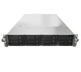 Asustor AX7012R Xpanstor 12Rl, 12 Bay Rackmount NAS Storage Capacity Expander, 12 x SAS3 12Gb/s; SATA3 6Gb/s; 3.5" HDD, Redundan 650W, Rail, Black