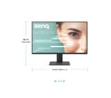 BenQ GW2491, 23.8" 1080p FHD 100Hz Eye-Care Monitor, 23.8W WORK &  ENTERTAINMENT DISPLAY GW2491 BLACK