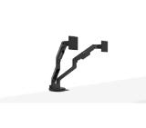 BenQ DUAL MONITOR ARM, BenQ Dual Ergo Arm BDH01, UNIVERSAL DESKTOP DEVICE BDH01 BLACK, Fits screens up to 35 inches, VESA compatibility for 75x75mm and 100x100mm patterns, Weight Capacity (per screen) 2 to 20kg