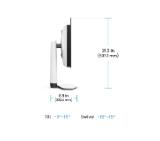 BenQ EX271UZ 27" 4K 166 PPI 240Hz MOBIUZ OLED Gaming Monitor, EX271UZ WHITE