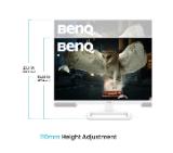 BenQ EW2790U 27” 4K BenQ Home Entertainment Monitor, 27W WORK &  ENTERTAINMENT DISPLAY EW2790U WHITE