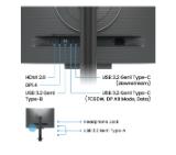 BenQ RD280UA, 28” 4K+ BenQ Programming Monitor with MoonHalo and Flexible Arm, 28.2W LED MONITOR RD280UA METALLIC GREY