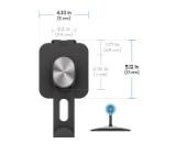 BenQ RD280UA, 28” 4K+ BenQ Programming Monitor with MoonHalo and Flexible Arm, 28.2W LED MONITOR RD280UA METALLIC GREY