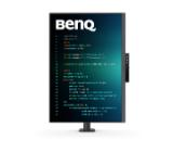BenQ RD280UA, 28” 4K+ BenQ Programming Monitor with MoonHalo and Flexible Arm, 28.2W LED MONITOR RD280UA METALLIC GREY