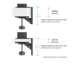 BenQ RD280UA, 28” 4K+ BenQ Programming Monitor with MoonHalo and Flexible Arm, 28.2W LED MONITOR RD280UA METALLIC GREY