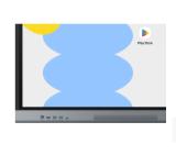 Samsung Interactive E-Board WA65FP 65" All-in-One Video Android OS 4K Digital Flipchart TOUCH 48MP Camera Wi-Fi, Black