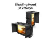 BenQ 7 PVS7, 7" 2000nits BenQ On Camera Monitor, IPS 2000NITS LED MONITOR PVS7 DARK GREY-BLACK