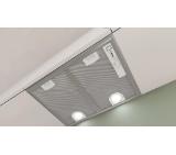 Bosch DHL555BM, SER4, Canopy hood 50cm D, 2x motors, max 460(604)m3/h, 63(68)dB, 3+1 speeds, CoP D, Grease eff. 87,3%, 35cm depth