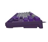 Fury Gaming Keyboard Kanabo K2, US layout, White backlight, Mechanical, Grey-Violet