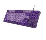 Fury Gaming Keyboard Kanabo K2, US layout, White backlight, Mechanical, Violet