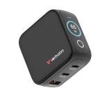 Verbatim Mini GaN Charger 65W with Display
