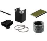 Bosch DWZ1FB6I6, Long-life Clean Air recirculation kit, black