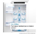 Bosch KIN96ADC0 SER6, BI fridge-freezer XL, NoFrost freezer, C, 193,5cm, 290l(215+75), 34dB(B), IC, VitaFresh XXL 0°, EcoAirflow, bottle shelf, Door Open Alarm, SoftClose flat hinge