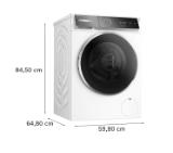 Bosch WGB266A4BY, SER8, Washing machine 11kg, A-20%, 1600rpm, 52/72dB(A), i-DOS, 4D Wash, HC, Iron Assist, AntiStain Plus, AquaStop, Interior light, waveDrum 70l, chrome blackgray door frame