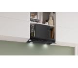 Bosch DBB67DP60, SER6, Integrated box hood 60cm A+, EcoSilenceDrive, max 433(699)m3/h, 57(68)dB, 3+1 speeds, CoP A, Grease eff. 85,3%(B), Glass touch control, HC, Color temp. adjust, Matt black