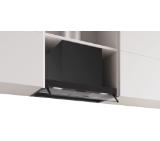 Bosch DBB65CC60, SER4, Integrated box hood 60cm B, max 582m3/h, 65dB, 3 speeds, CoP B, Grease eff. 91%(B), Glass panel, Push buttons, Matt black