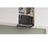 Bosch DBB63BC60, SER2, Integrated box hood 60cm D, max 384m3/h, 65dB, 3 speeds, CoP E, Grease eff. 89,3%(B), Push button control, Matt black