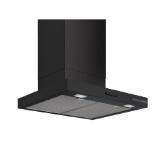 Bosch DWB65CC60, SER4, Chimney hood 60cm B, max 594m3/h, 67dB, 3 speeds, Push buttons, CoP B, Grease eff. 89%(B), Box design, Matt black