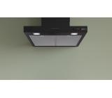 Bosch DWB65CC60, SER4, Chimney hood 60cm B, max 594m3/h, 67dB, 3 speeds, Push buttons, CoP B, Grease eff. 89%(B), Box design, Matt black