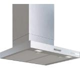 Bosch DWB65CC30, SER4, Chimney hood 60cm B, max 594m3/h, 67dB, 3 speeds, Push buttons, CoP B, Grease eff. 89%(B), Box design, Inox-look