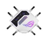 Asus Gaming Rapture GT-BE19000AI, BE19000, Tri-band Gaming Router, WiFi 7, 802.11be, up to 3,500 sq. ft. & 200+ devices, Triple Level Security, Support AiMesh Whole Home Mesh WiFi, Dual 10G ports, AI WAN detection, Energy Saving Mode, AI Game Boost, Gami