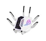 Asus Gaming Rapture GT-BE19000AI, BE19000, Tri-band Gaming Router, WiFi 7, 802.11be, up to 3,500 sq. ft. & 200+ devices, Triple Level Security, Support AiMesh Whole Home Mesh WiFi, Dual 10G ports, AI WAN detection, Energy Saving Mode, AI Game Boost, Gami