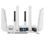 Asus Gaming Rapture GT-BE19000AI, BE19000, Tri-band Gaming Router, WiFi 7, 802.11be, up to 3,500 sq. ft. & 200+ devices, Triple Level Security, Support AiMesh Whole Home Mesh WiFi, Dual 10G ports, AI WAN detection, Energy Saving Mode, AI Game Boost, Gami