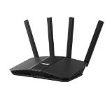 Asus Wireless Router, RT-BE55, BE3600, WiFi 7 AiMesh Extendable Router, 4K-QAM, MLO, 2.5G WAN port, Four 1G ports, Commercial-Grade Network Security, Parental Control, IoT network, Kid's network, VPN network, Black