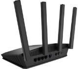 Asus Wireless Router, RT-BE55, BE3600, WiFi 7 AiMesh Extendable Router, 4K-QAM, MLO, 2.5G WAN port, Four 1G ports, Commercial-Grade Network Security, Parental Control, IoT network, Kid's network, VPN network, Black