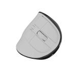 Natec Euphonie Vertical Mouse PRO Wireless  BT 5.0, 4000DPI Silent, Programmable, White