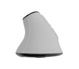 Natec Euphonie Vertical Mouse PRO Wireless  BT 5.0, 4000DPI Silent, Programmable, White