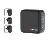 Verbatim Mini GaN Charger 140W with Display