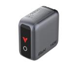 Verbatim Mini GaN Charger 140W with Display + 140W USB-C to USB-C Cable (Charger and Data transfer) Grey