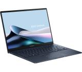 Asus Zenbook UX3405CA-ST1098W,Intel Ultra 7 255H 2.0 GHz (24MB Cache, up to 5.1 GHz, 16 cores, 16 Threads), 14.0 OLED WQXGA+(WQ+) 2880X1800 16:10 Bend+500nits Glare , 120 Hz, LPDDR5X 16GB ( on board ),1TB  SSD G4, Windows 11 , Ponder Blue